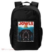 Funny Black Lab Jowls , Labrador Retriever Mom Top, Dad Backpack thumb 0