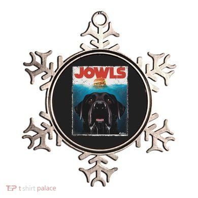 Funny Black Lab Jowls , Labrador Retriever Mom Top, Dad Ornament