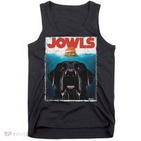 Funny Black Lab Jowls , Labrador Retriever Mom Top, Dad Tank Top thumb 0