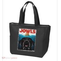 Funny Black Lab Jowls , Labrador Retriever Mom Top, Dad Tote Bag thumb 3