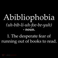 Funny Book Lover Library Tee Abibliophobia Definition Cool Gift Doggie Tank thumb 4