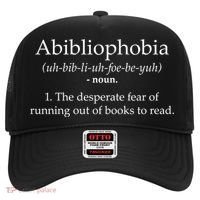 Funny Book Lover Library Tee Abibliophobia Definition Cool Gift Hat thumb 0
