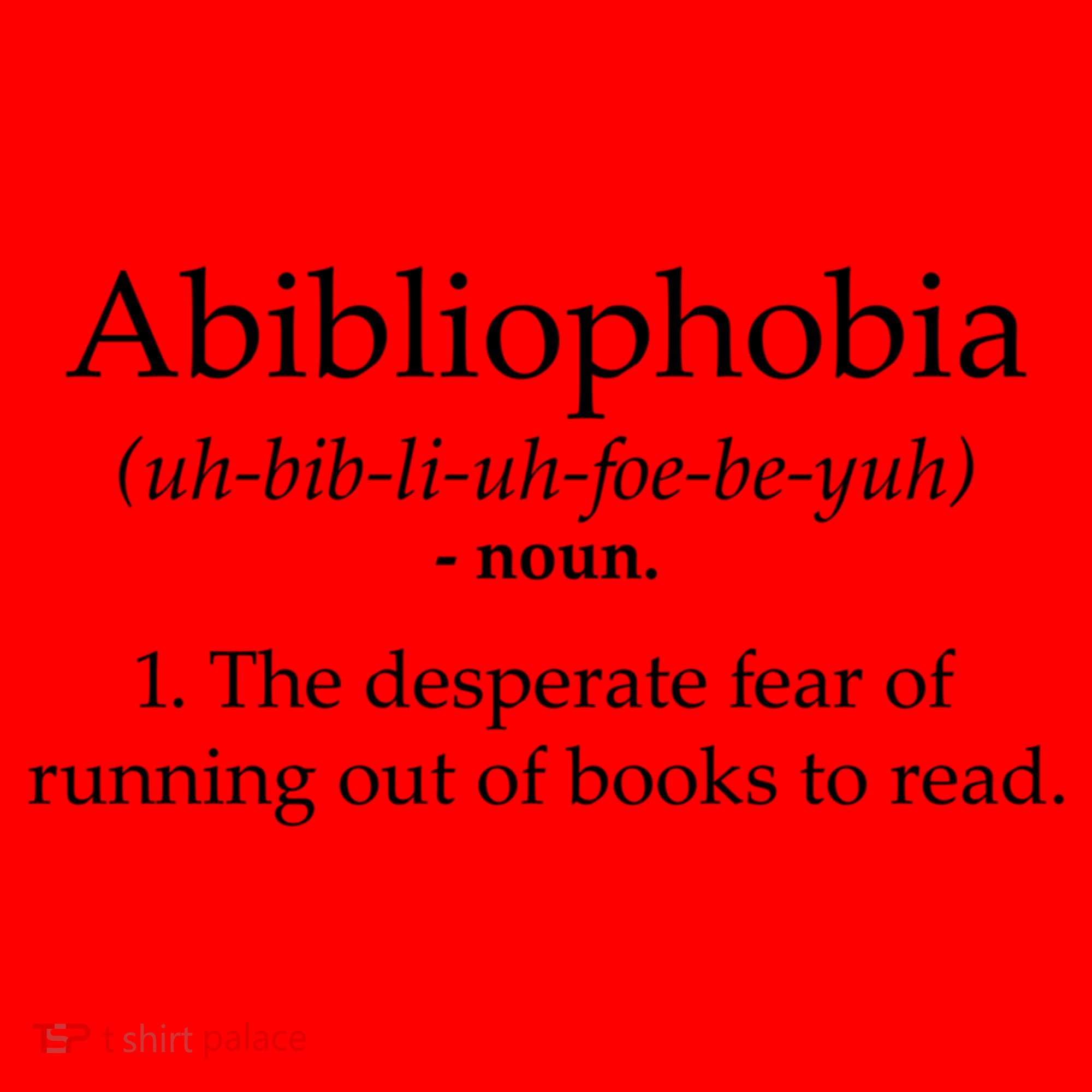 Funny Book Lover Library Tee Abibliophobia Definition Cool Gift Santa Hat