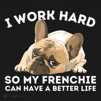 Frenchie Better Life Funny French Bulldog Dog Lover Backpack thumb 2