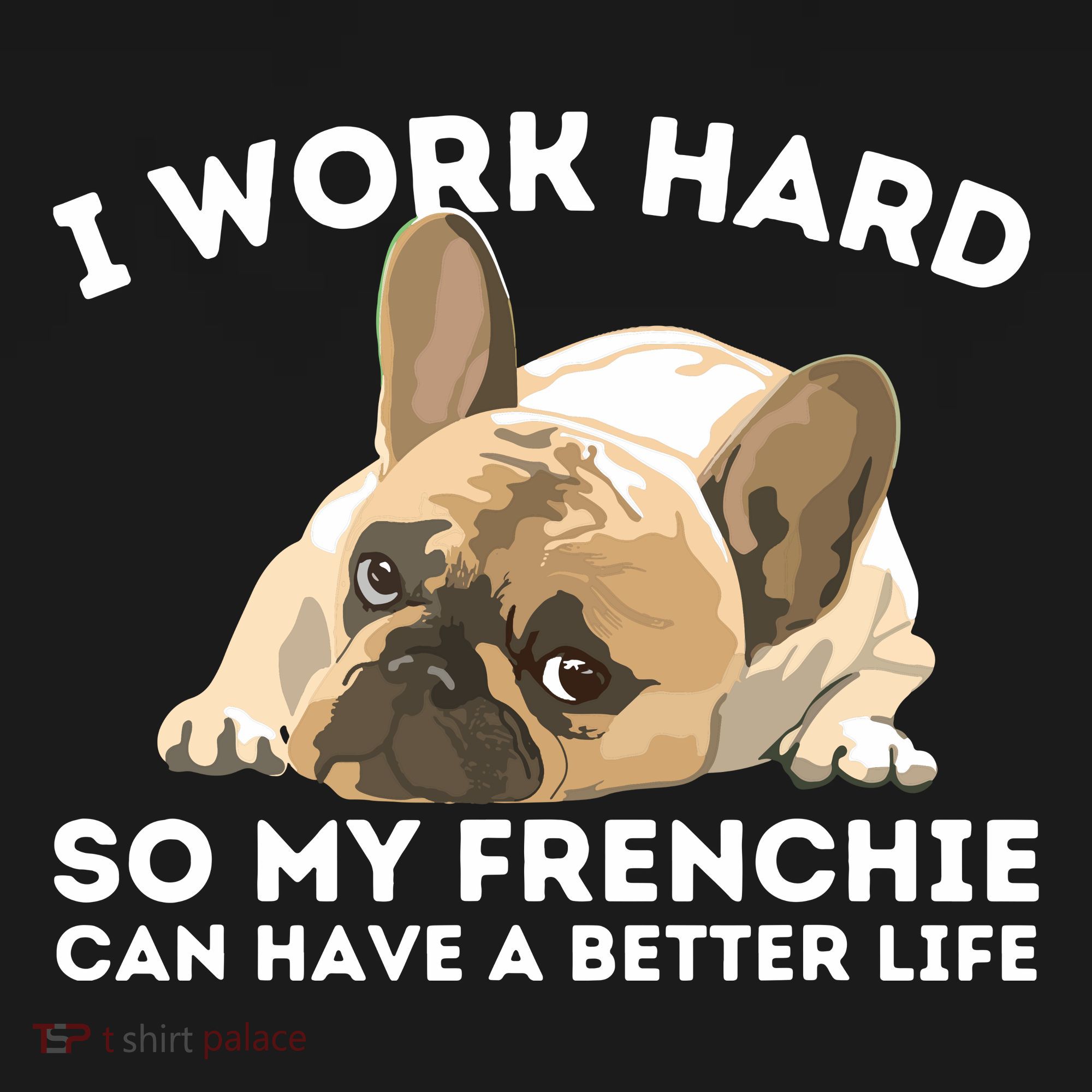Frenchie Better Life Funny French Bulldog Dog Lover Ornament
