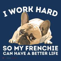 Frenchie Better Life Funny French Bulldog Dog Lover Sweatshirt thumb 3