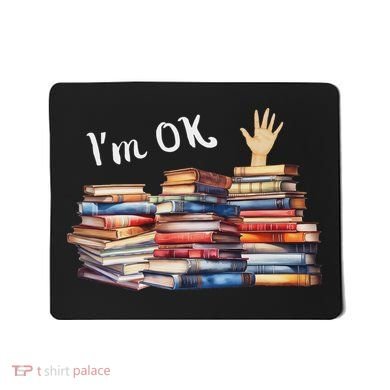 Funny Book Lovers Mousepad
