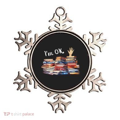 Funny Book Lovers Ornament