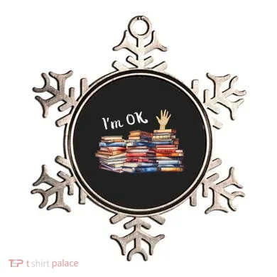 Funny Book Lovers Ornament