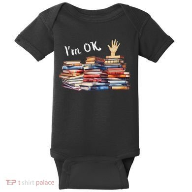 Funny Book Lovers Baby Bodysuit