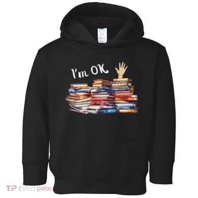 Funny Book Lovers Toddler Hoodie