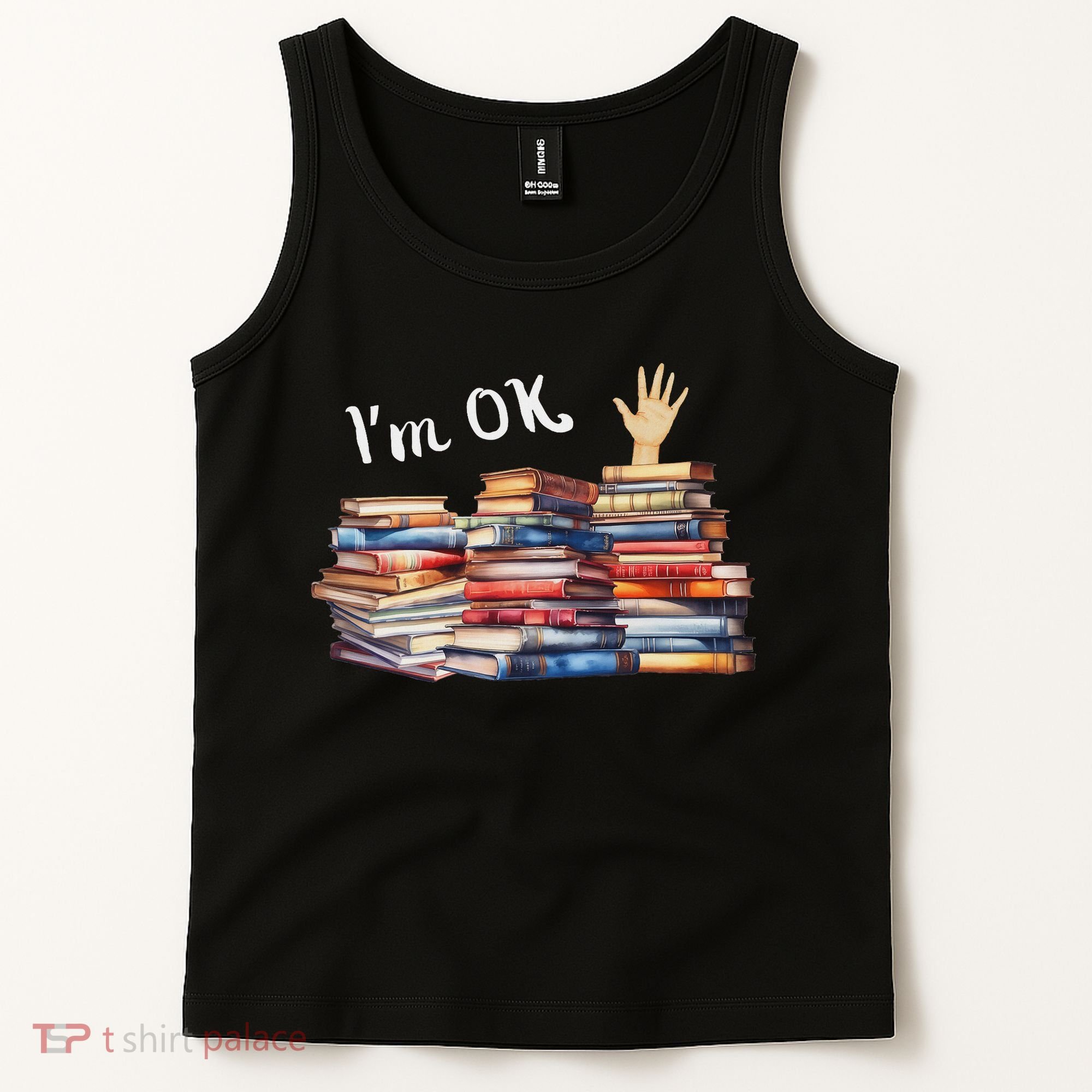 Funny Book Lovers Tank Top