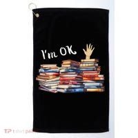 Funny Book Lovers Golf Towel thumb 0