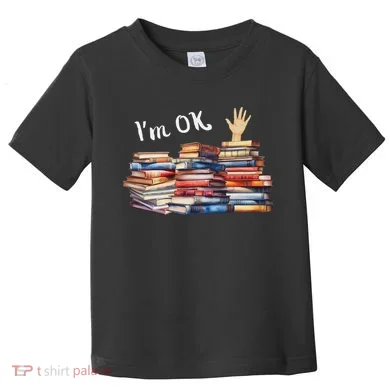 Funny Book Lovers Toddler T-Shirt