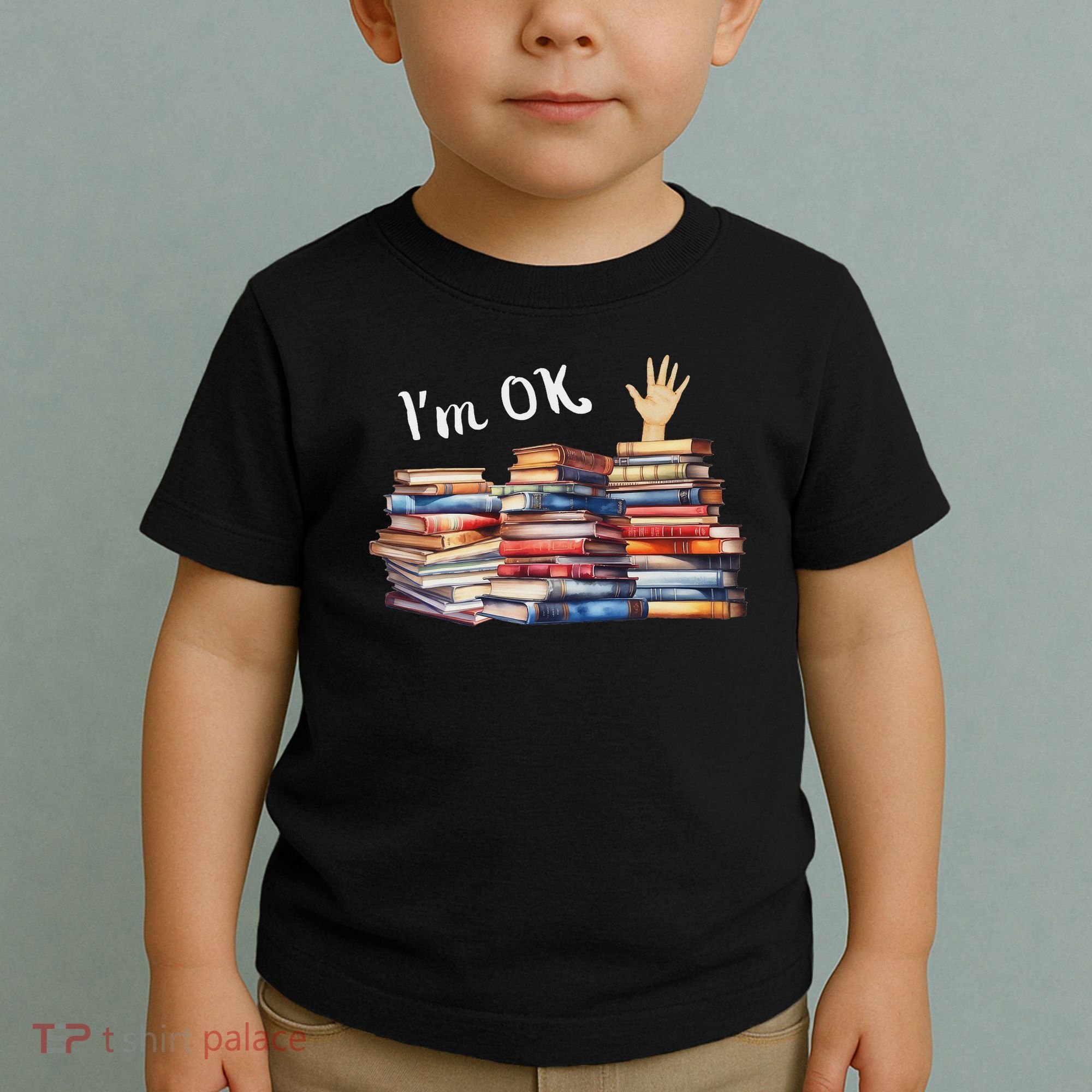 Funny Book Lovers Toddler T-Shirt
