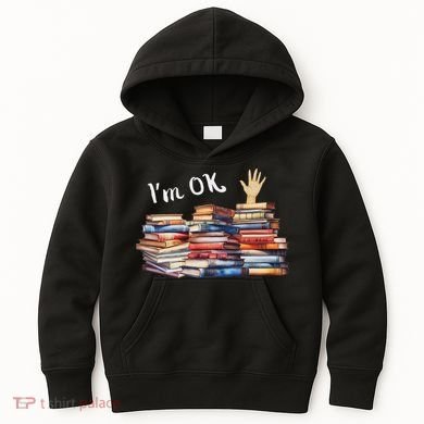 Funny Book Lovers Kids Hoodie