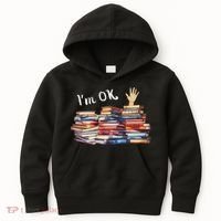 Funny Book Lovers Kids Hoodie thumb 0