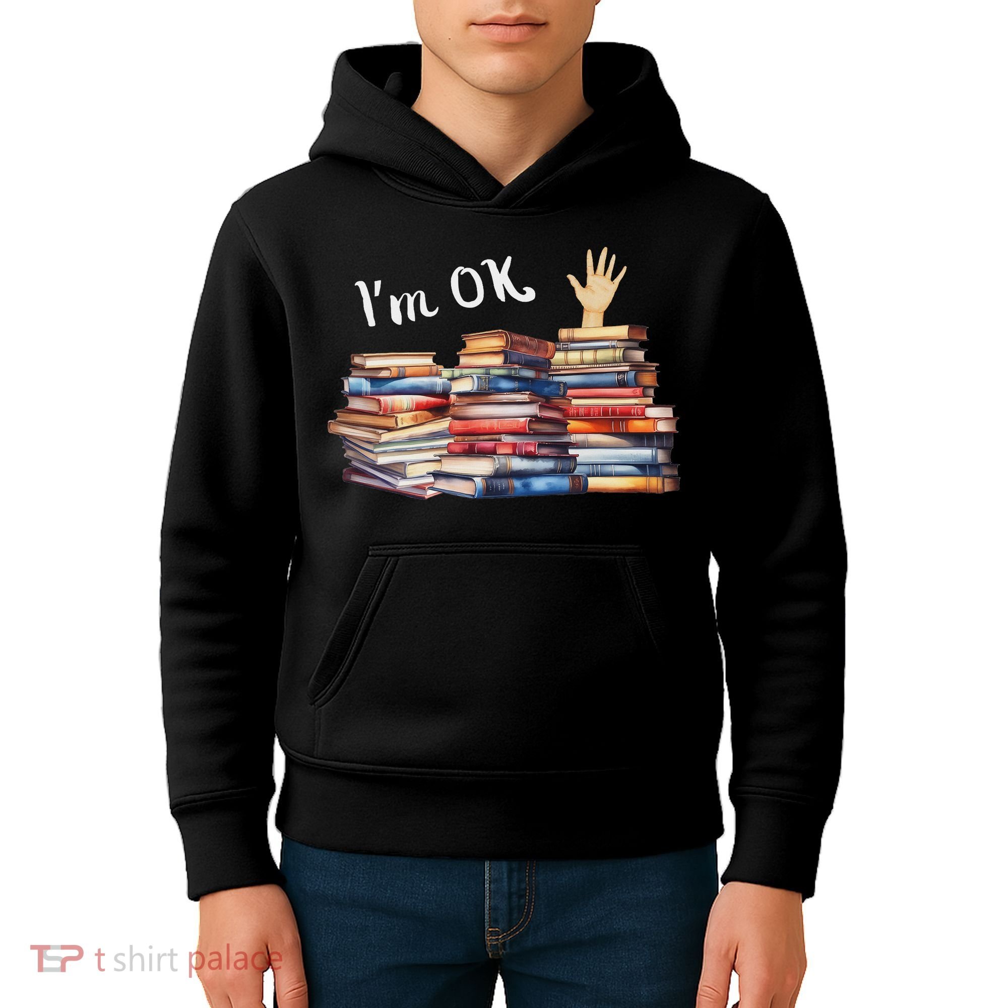 Funny Book Lovers Kids Hoodie