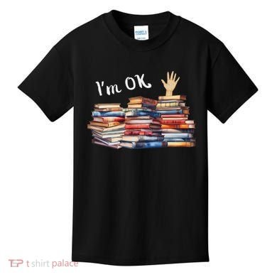 Funny Book Lovers Kids T-Shirt