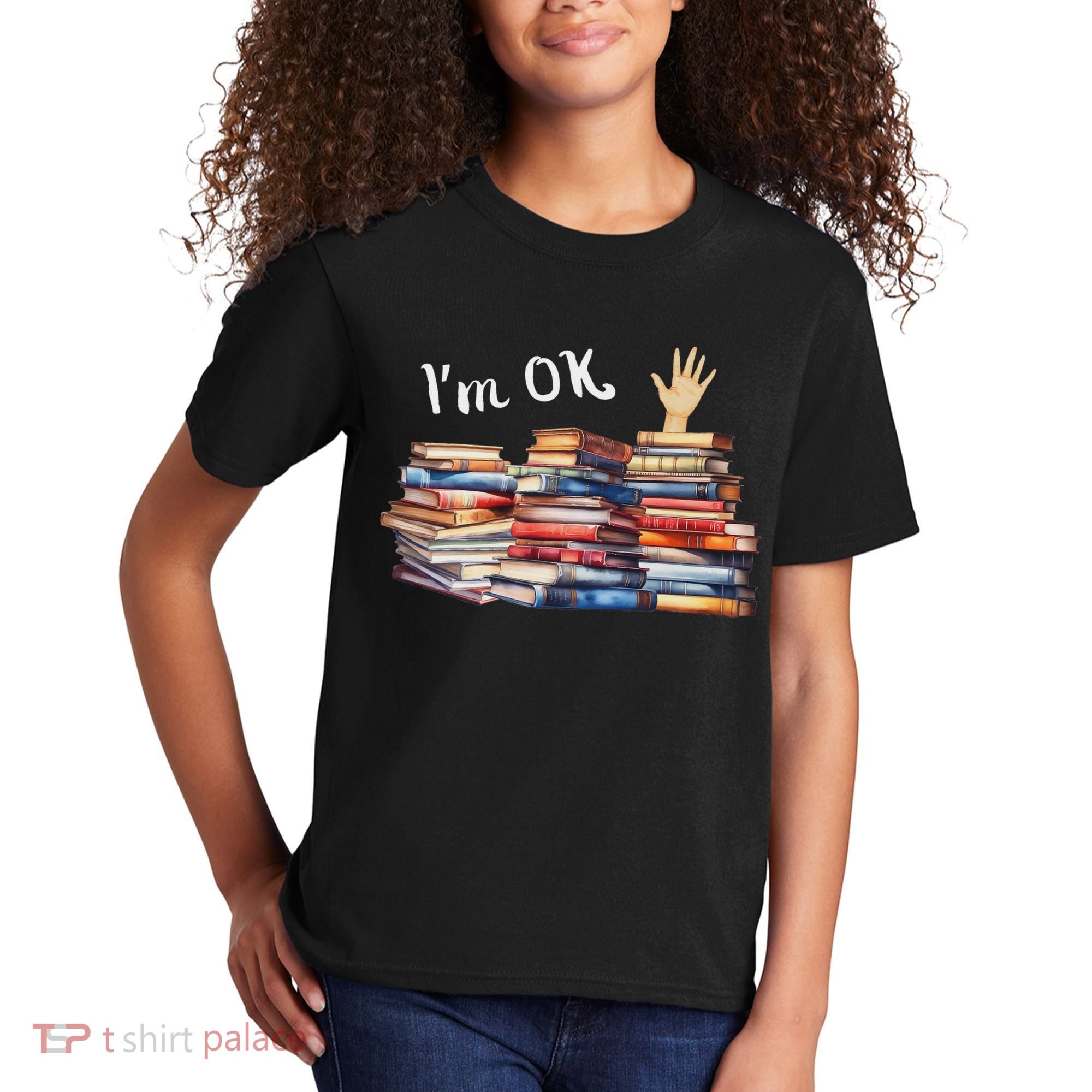 Funny Book Lovers Kids T-Shirt