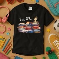 Funny Book Lovers Kids T-Shirt thumb 3