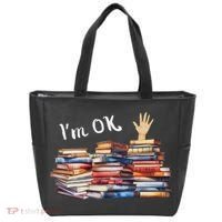 Funny Book Lovers Tote Bag thumb 0