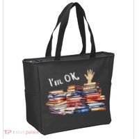 Funny Book Lovers Tote Bag thumb 2