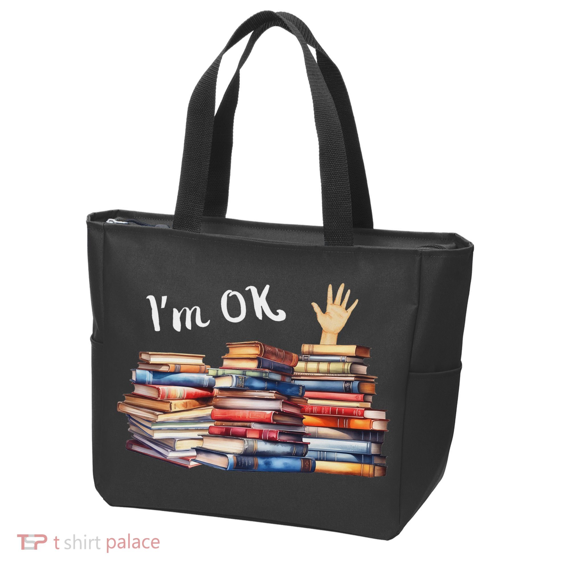 Funny Book Lovers Tote Bag