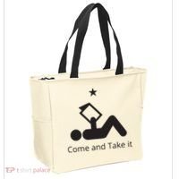 Funny Books Lovers Quote Come And Take It Tote Bag thumb 2