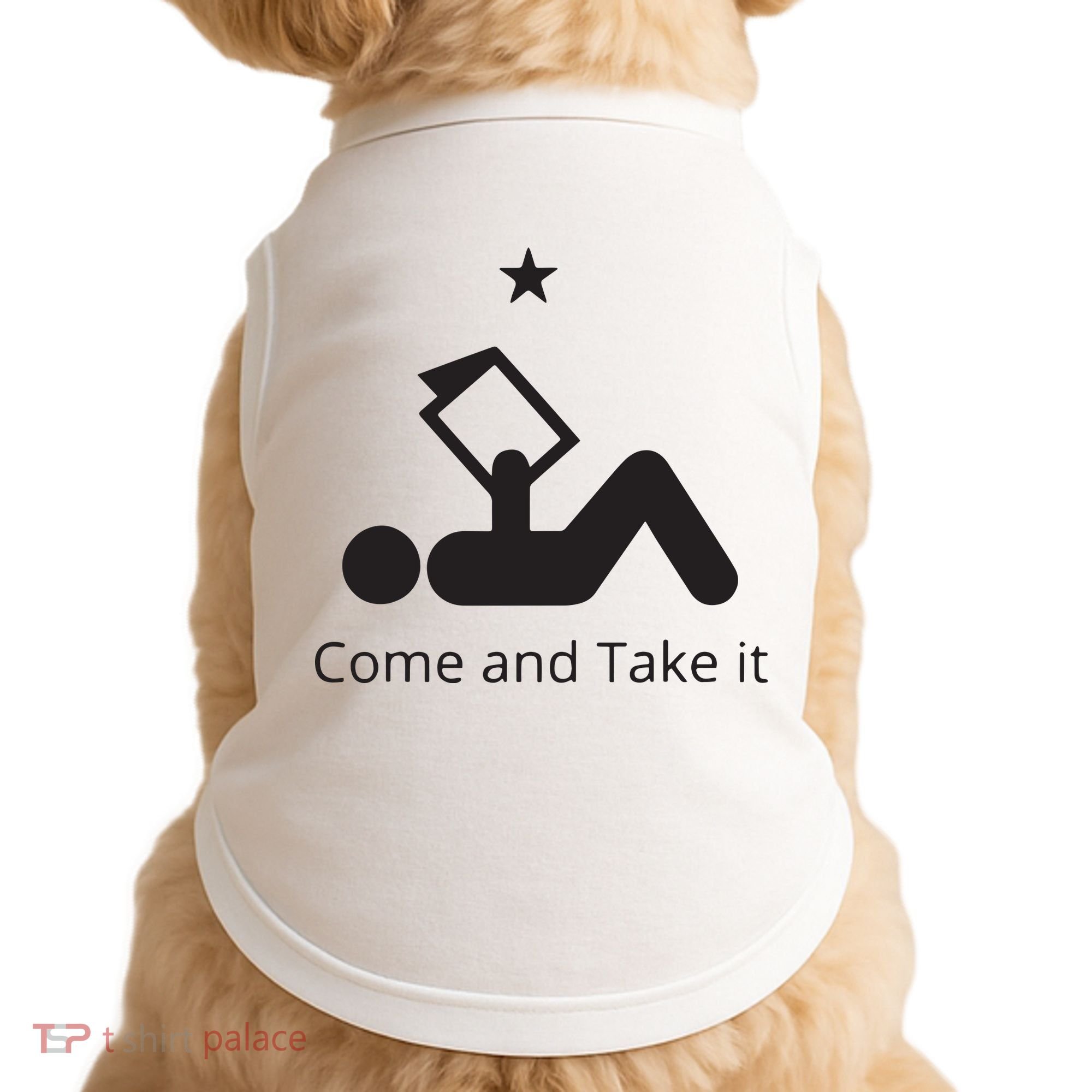Funny Books Lovers Quote Come And Take It Doggie Tank