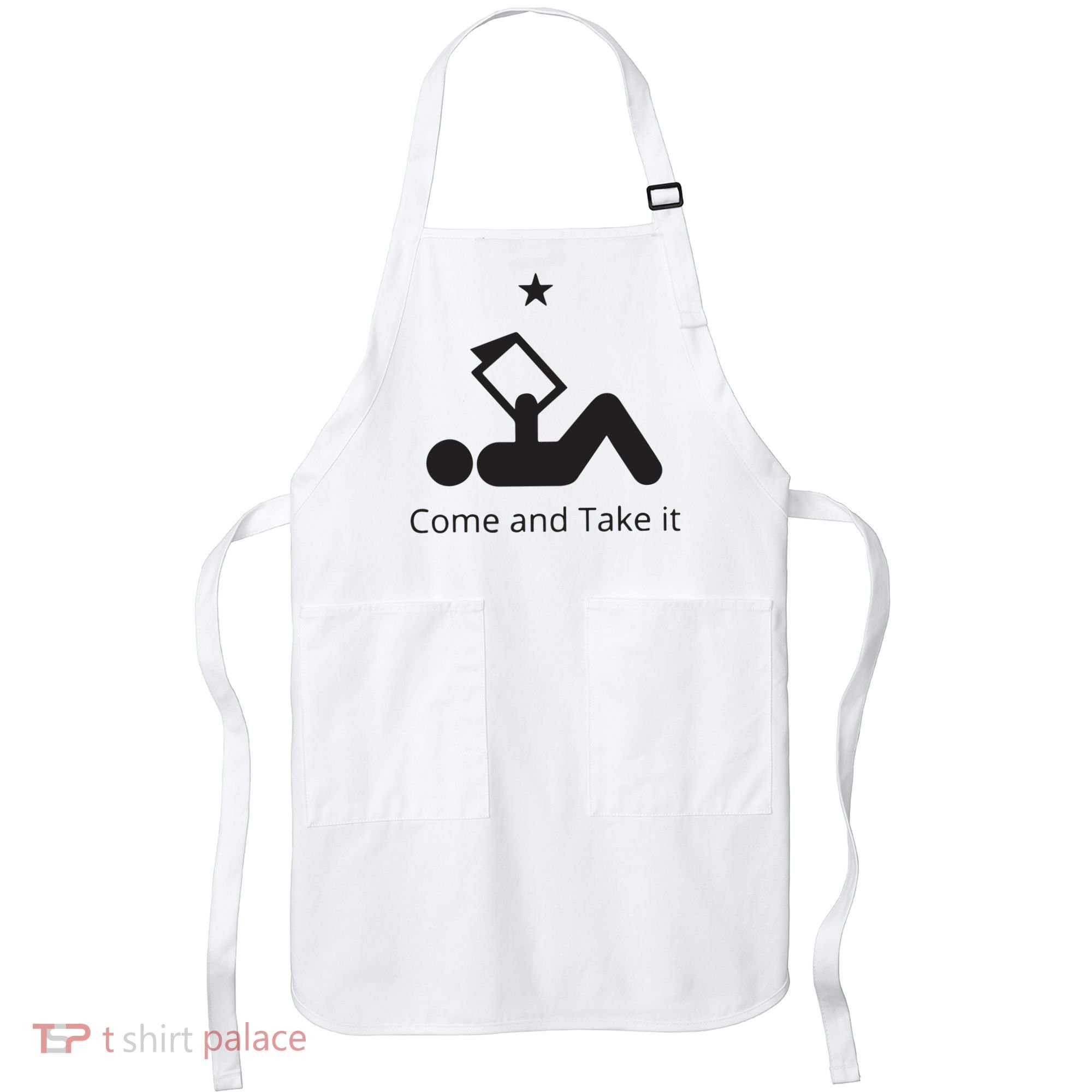 Funny Books Lovers Quote Come And Take It Apron
