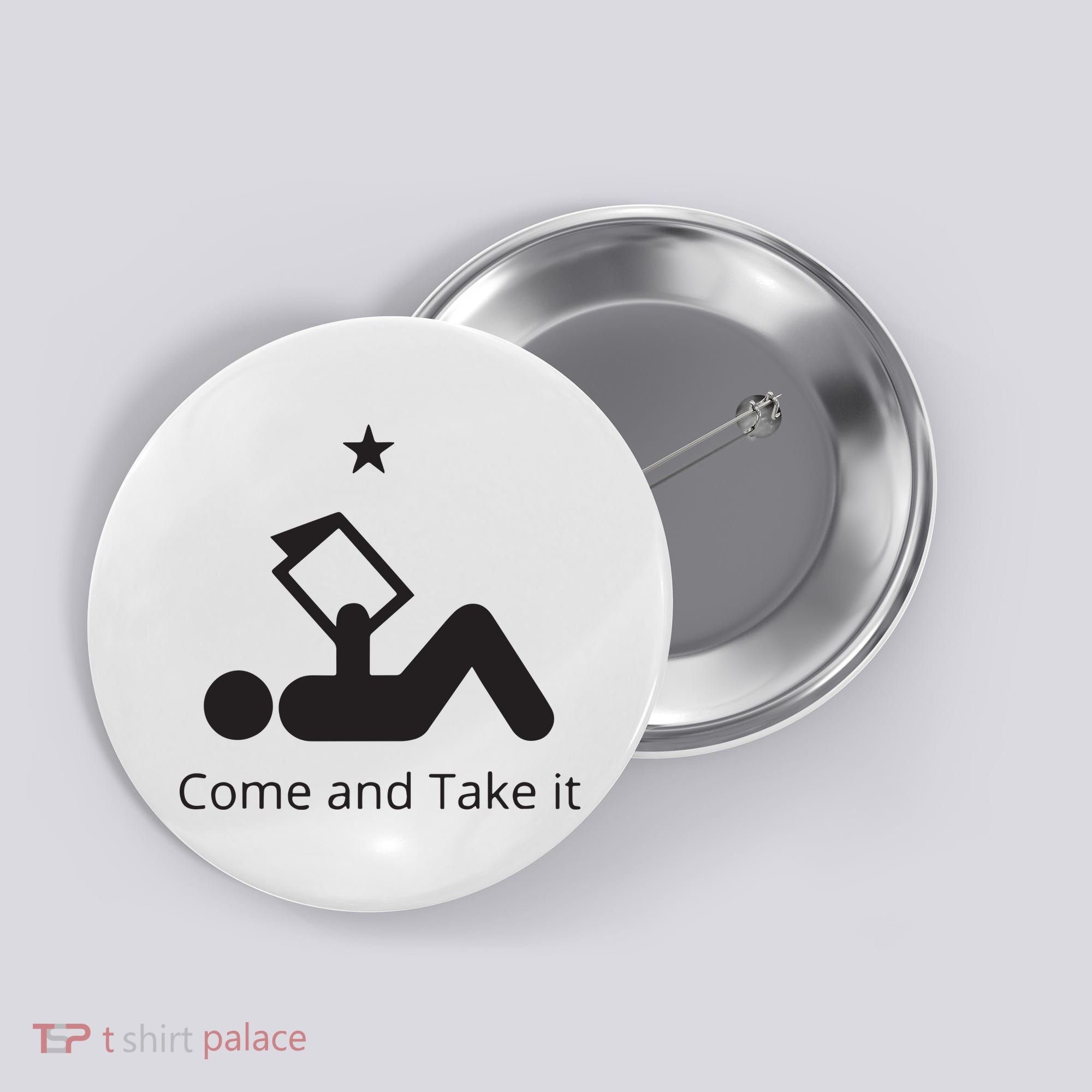 Funny Books Lovers Quote Come And Take It Button