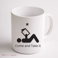 Funny Books Lovers Quote Come And Take It Coffee Mug thumb 1