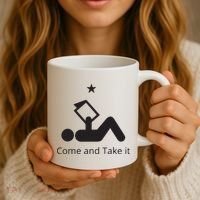 Funny Books Lovers Quote Come And Take It Coffee Mug thumb 3