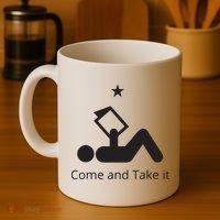 Funny Books Lovers Quote Come And Take It Coffee Mug thumb 4
