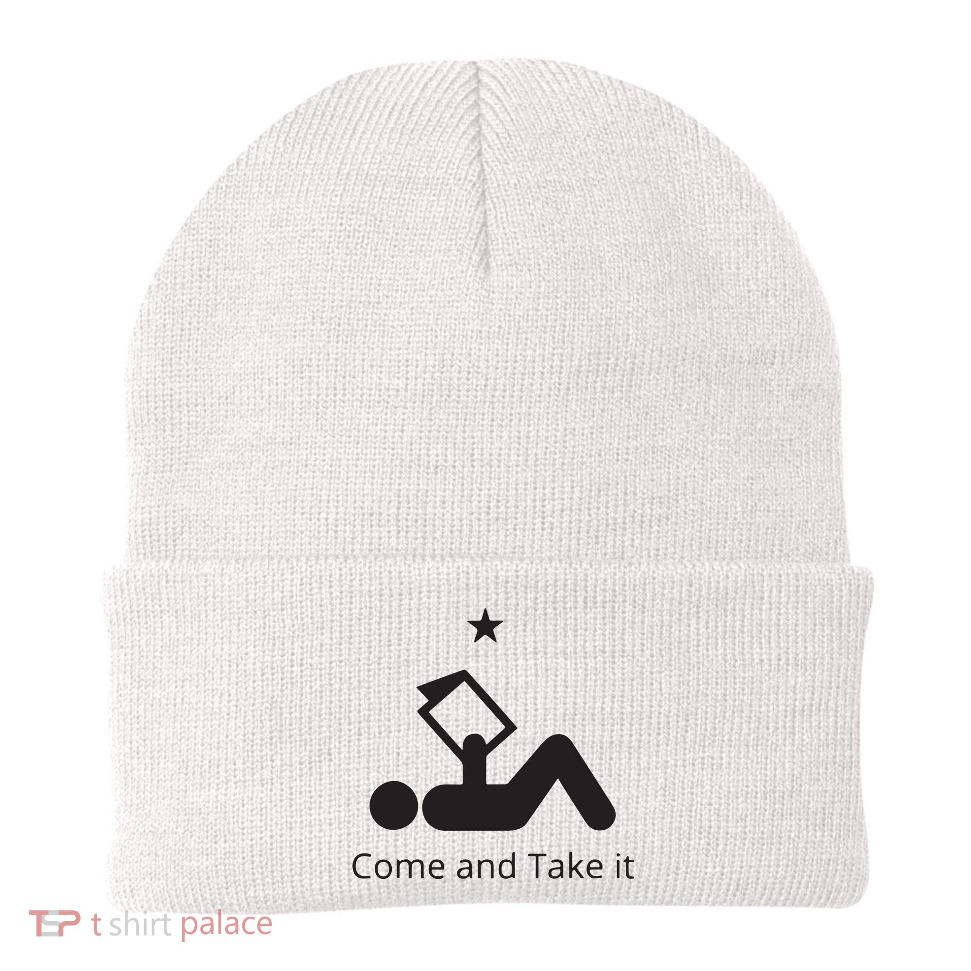 Funny Books Lovers Quote Come And Take It Beanie
