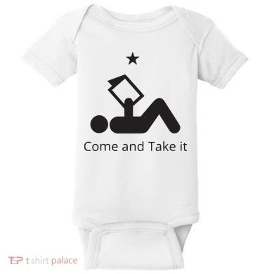 Funny Books Lovers Quote Come And Take It Baby Bodysuit