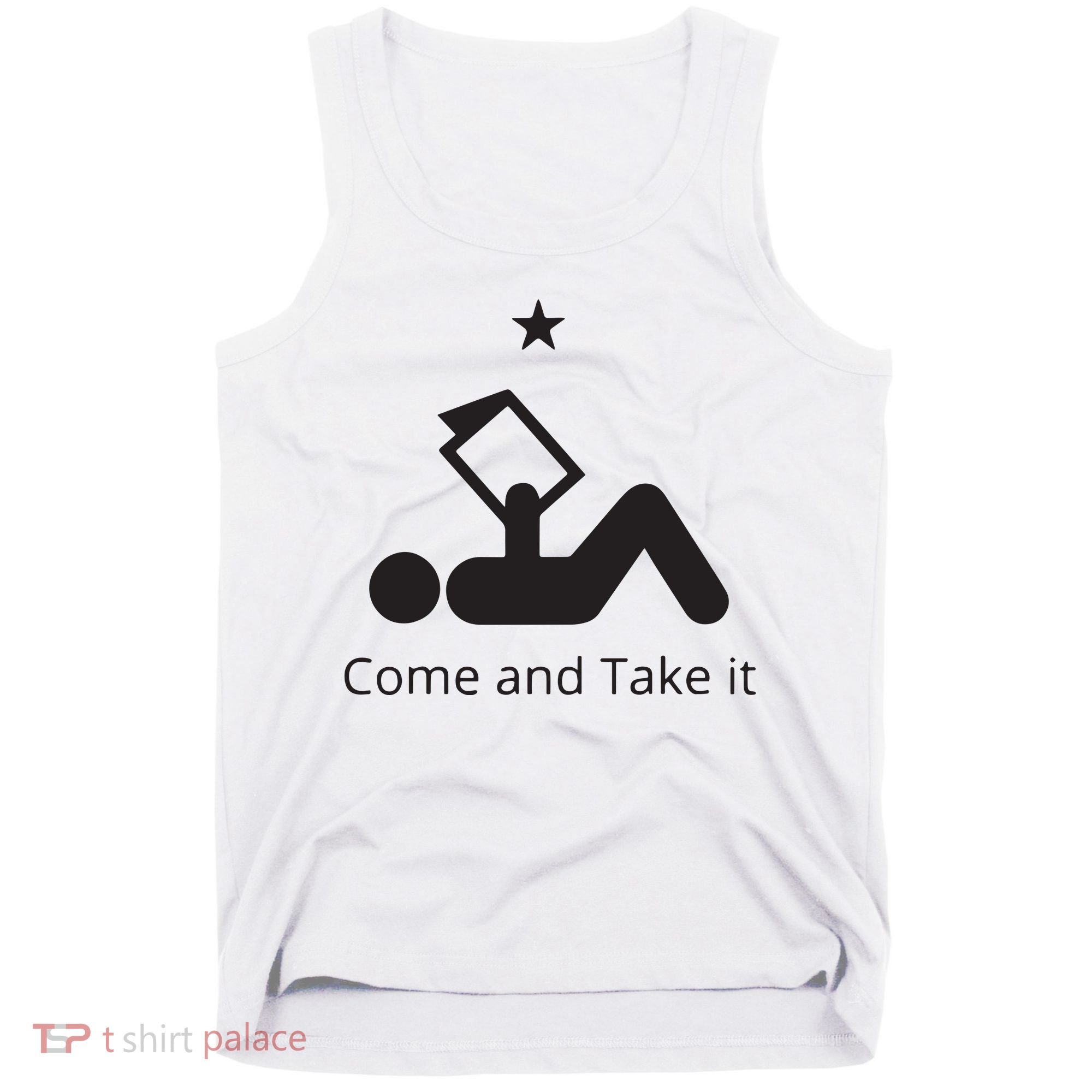Funny Books Lovers Quote Come And Take It Tank Top