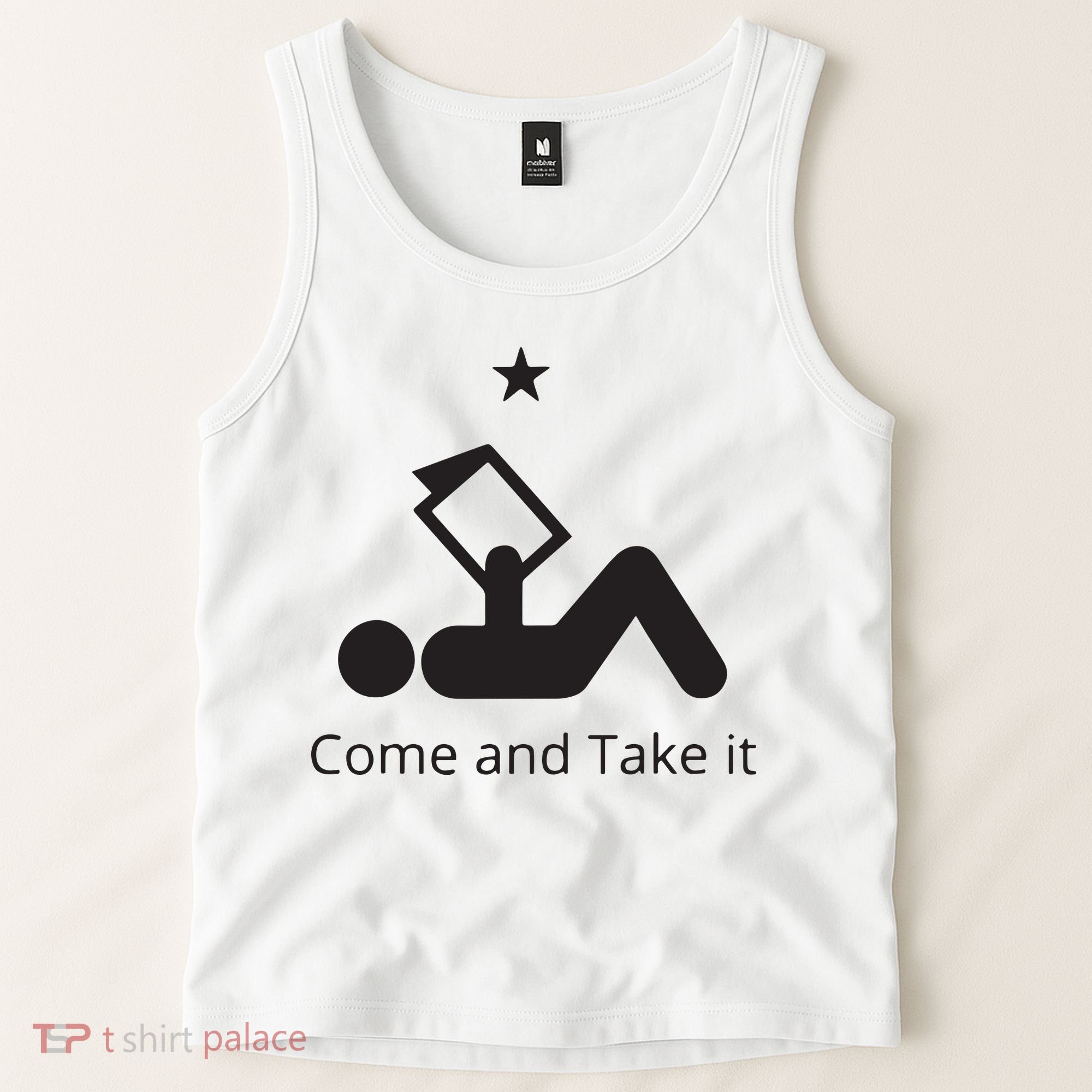 Funny Books Lovers Quote Come And Take It Tank Top