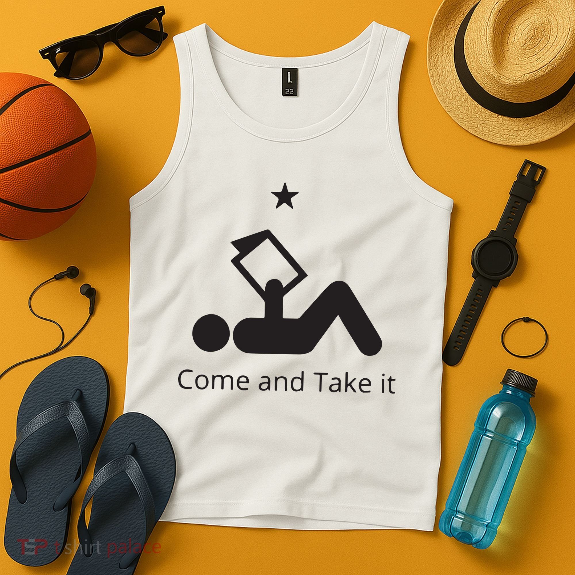 Funny Books Lovers Quote Come And Take It Tank Top