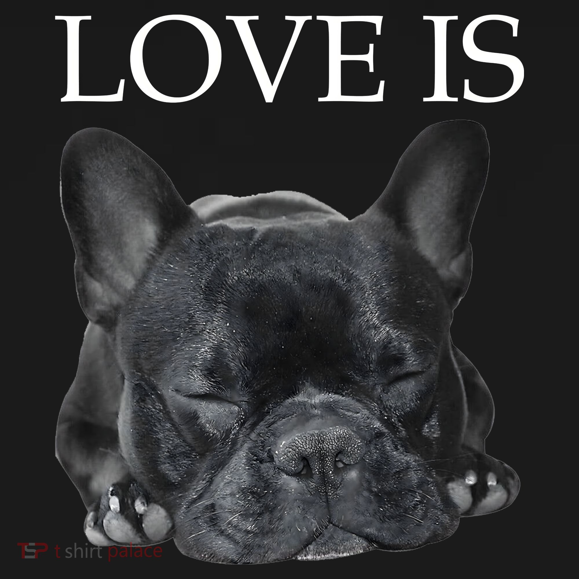 French Bulldog Love Is Cute Frenchie Dog Mom Gifts Women's Tank Top