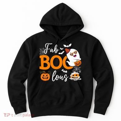 Fab Boo Lous Cute Ghost Halloween Hoodie