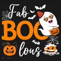 Fab Boo Lous Cute Ghost Halloween Apron thumb 3