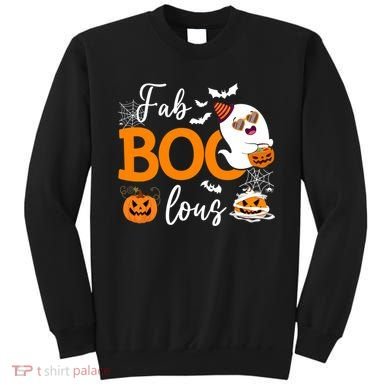 Fab Boo Lous Cute Ghost Halloween Sweatshirt