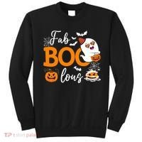 Fab Boo Lous Cute Ghost Halloween Sweatshirt thumb 0