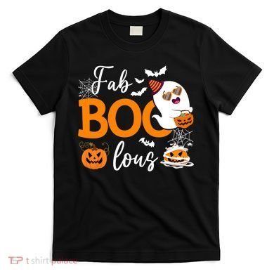 Fab Boo Lous Cute Ghost Halloween T-Shirt
