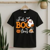 Fab Boo Lous Cute Ghost Halloween T-Shirt thumb 2