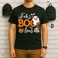 Fab Boo Lous Cute Ghost Halloween T-Shirt thumb 6