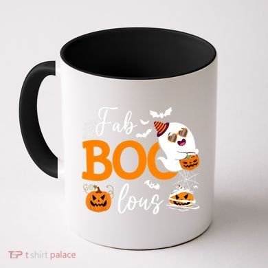 Fab Boo Lous Cute Ghost Halloween Coffee Mug