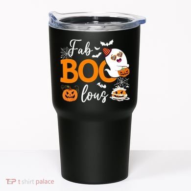 Fab Boo Lous Cute Ghost Halloween Tumbler